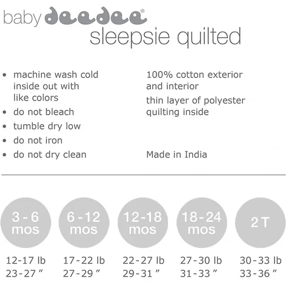 Quilted Onesie 3-6M - Picture 4 of 6